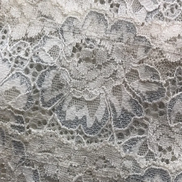 Seduction Lace Sheer Cream Camisole Top - Picture 6 of 8